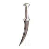 An Indian silver-mounted dagger, Deccan, 18th century