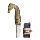 An Indian dagger with jade hilt, 19th/20th century