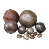 A group of Indian Wootz-cake ingots, 18th century