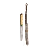 A Tibetan knife (dughti), circa 1900