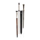 Two Chinese jian, 19th and 20th century