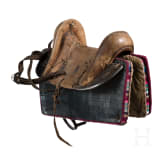 A Chinese saddle, 20th century