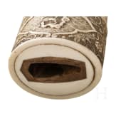 A significant Japanese ceremonial Tachi mounted in walrus ivory, Meiji period