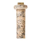 A Japanese bone tachi and bone tanto, Meiji period, circa 1900