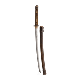 A Japanese o wakizashi in shin gunto mountings, Showa period