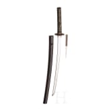 A Japanese wakizashi with shinto blade, 2nd half of the 18th century