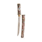 A Japanese tanto with cloisonn&eacute; mounts, Meiji period