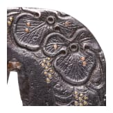 Two Japanese tsubas, late Edo/early Meiji period