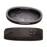 A Japanese fuchi kashira, Edo period