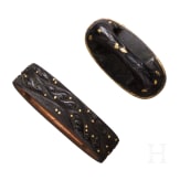A Japanese fuchi kashira, Edo period