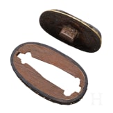 A Japanese fuchi kashira, Edo period