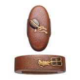 A Japanese fuchi kashira, Edo period