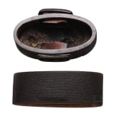A Japanese fuchi kashira, Edo period