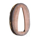 A Japanese fuchi kashira, Edo period