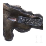 A pair of Japanese menuki, probably in the Soten or Kyo Kanagushi style, Edo period