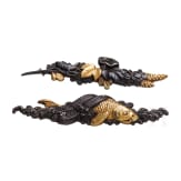 Two Japanese menuki, Edo period