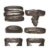 A set of Japanese handachi fittings, mid-Edo period