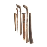 Three Indonesian edged weapons, 19th century