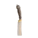 A Philippine silver-mounted bolo knife, 19th century