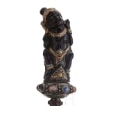 An Indonesian keris with ebony handle, Bali, circa 1900