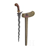 An Indonesian keris with Naga blade, Java (probably Yogyakarta), 20th century