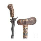 An oversized Balinese keris, 20th century