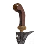 An Indonesian keris with Naga blade, Java (probably Yogyakarta), 20th century