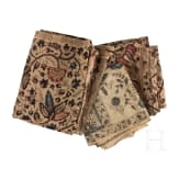 Three Indonesian batik sarongs (silk skirts), Java, 19th century