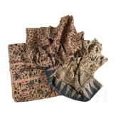 Three Indonesian batik sarongs (silk skirts), Java, 19th century