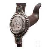 A French curb bit, circa 1800