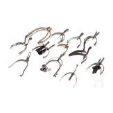 A small collection of spurs, 19th/20th century