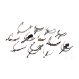 A small collection of spurs, 19th/20th century