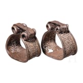 A pair of Spanish stirrups, 17th century