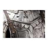 A suit of black and white cavalry armour, assembled from old components, Nuremberg, circa 1560 - 1600
