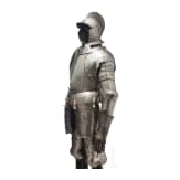A suit of horseman's three-quarter armour, Nuremberg, circa 1580