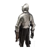 A suit of horseman's three-quarter armour, Nuremberg, circa 1580