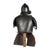 A blackened Flemish or English pikeman's armour, circa 1600