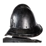 A blackened Flemish or English pikeman's armour, circa 1600