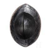 A blackened Flemish or English pikeman's armour, circa 1600