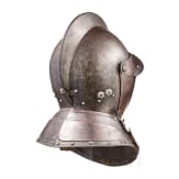 A German or Flemish cuirassier officer's helmet, circa 1620