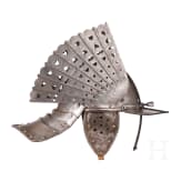 A Polish or Hungarian winged lobster-tailed helmet, circa 1650
