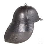 A lobster tail helmet, 17th century