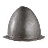 A German or Flemish musketeer's helmet, circa 1600