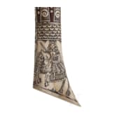 A Saxon miner's axe, dated 1686