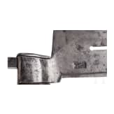 A Saxon miner's axe, dated 1686