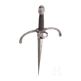 A German left-hand dagger, circa 1600