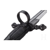 A Saxon left-hand dagger, circa 1600