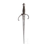A German or Italian left-hand dagger, circa 1600
