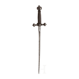 An Italian stiletto, partly 1st half of the 17th century