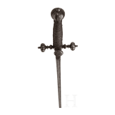 An Italian stiletto, partly 1st half of the 17th century